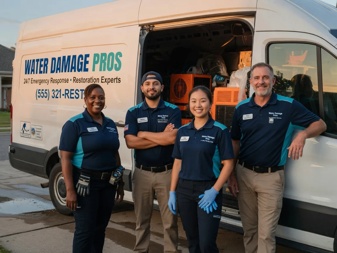 Water Damage Restoration company in Hampton, IL