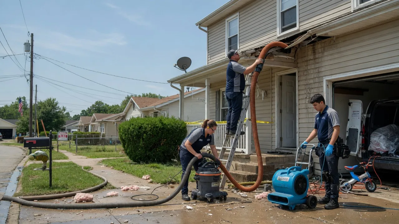 Water Damage Restoration in Hampton, IL near me